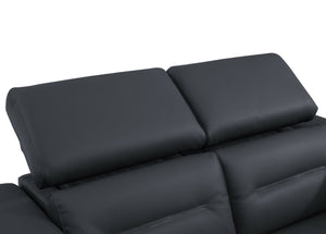English Elm Global Italian Leather Power Recliner Chair - Luxurious Comfort With Usb Charger & Modern Design B05777843