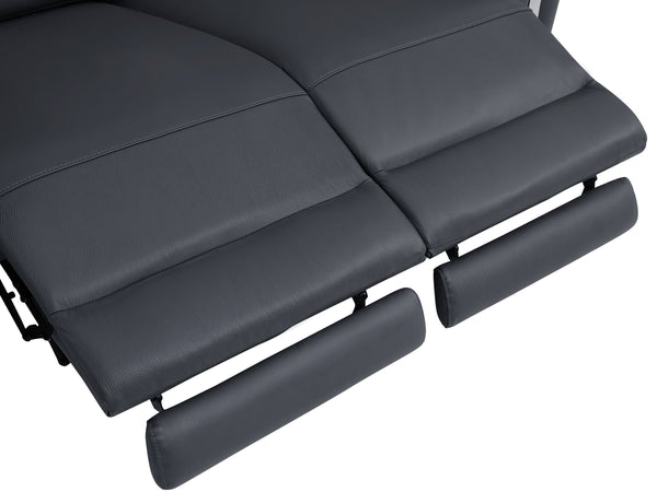 English Elm Global Top-Grain Italian Leather Power Recliner Chair With Usb Charger & Luxurious Comfort B05777834