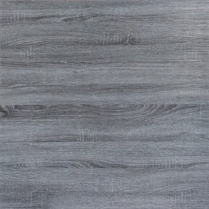 English Elm TOPMAX Counter Height 5-Piece Dining Set — Two-Tone Black Wood & Gray Upholstery, Durable Rubberwood SP000228AAB