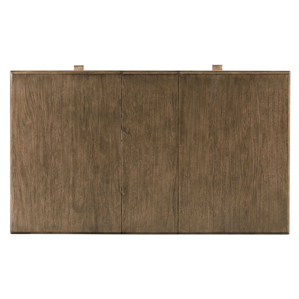 English Elm TOPMAX Mid-Century 5-Piece Round Dining Set for 4 with Upholstered Cross-Back Chairs, Durable Design Gray N717S000015D