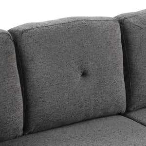 English Elm Reversible Velvet Sectional Sleeper Sofa with Storage Chaise Stools and Pull Out Bed SG000790AAB