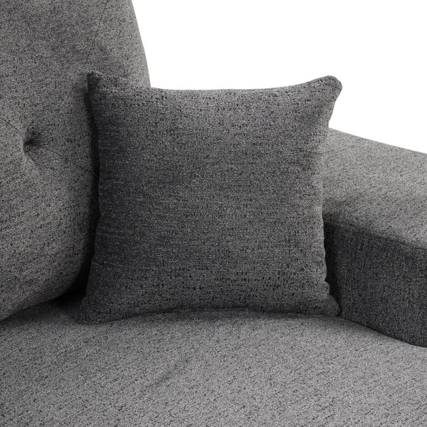 English Elm Reversible Velvet Sectional Sleeper Sofa with Storage Chaise Stools and Pull Out Bed SG000790AAB