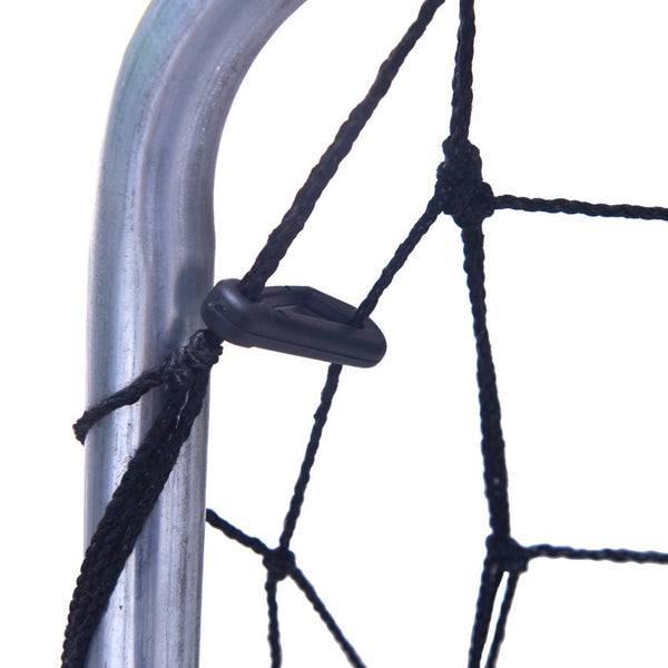English Elm 16ft Outdoor Trampoline with Enclosure Net Slide Basketball Backboard Football Goal W285S00017