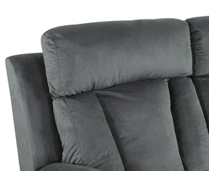 English Elm Global Transitional Reclining Microfiber Chair - Stylish Comfort With Lumbar Support & Modern Design B05777763