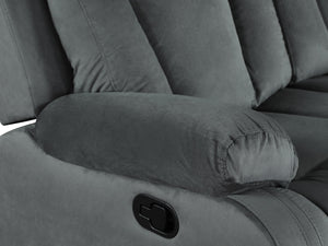 English Elm Global Transitional Reclining Microfiber Chair - Stylish Comfort With Lumbar Support & Modern Design B05777763