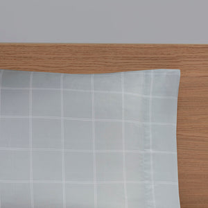 English Elm Twin XL Marsden Striped Comforter Set with Sheets - Grey & Blue Antimicrobial OEKO-TEX Bedding B03595907