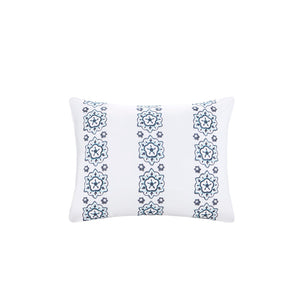 English Elm Twin Boho Comforter Set with Bed Sheets — Navy & Purple Medallion Design, OEKO-TEX, Sham, Pillow, Bedskirt, Cozy Twin Bedding Collection B03595853