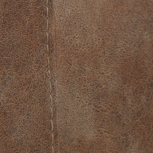 English Elm Steve Silver - Luxurious Top Grain Leather Reclining Sofa with Power Headrest & Footrest, Nailhead Trim, 85" L Camel B081109579