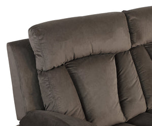 English Elm Global Reclining Microfiber Sofa - Stylish Comfort With Supportive Design For Modern Living Spaces B05777762