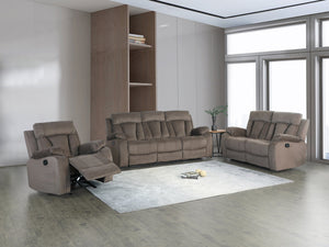 English Elm Global Cozy Reclining Microfiber Loveseat - Transitional Style, Ergonomic Support & Durable Comfort B05777761