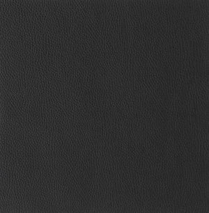 English Elm Global 22" Modern Genuine Italian Leather Lounge Chair with 3-Layer Foam, Stainless Chrome Base, Luxurious Comfort Black B05777796