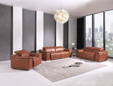 English Elm Genuine Italian Leather Power Reclining Sofa