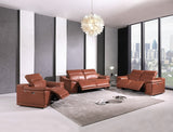 English Elm Genuine Italian Leather Power Reclining Sofa