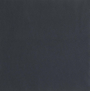 English Elm Global 22" Modern Genuine Italian Leather Lounge Chair with 3-Layer Foam, Stainless Chrome Base, Luxurious Comfort Navy B05777797