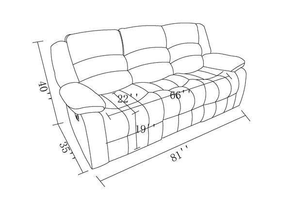 English Elm Global Top Grain Italian Leather Power Reclining Loveseat with USB Charger, Chrome Legs, High-Density Foam Cushioning Beige B05777777