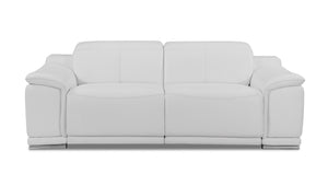 English Elm Genuine Italian Leather Power Reclining Sofa