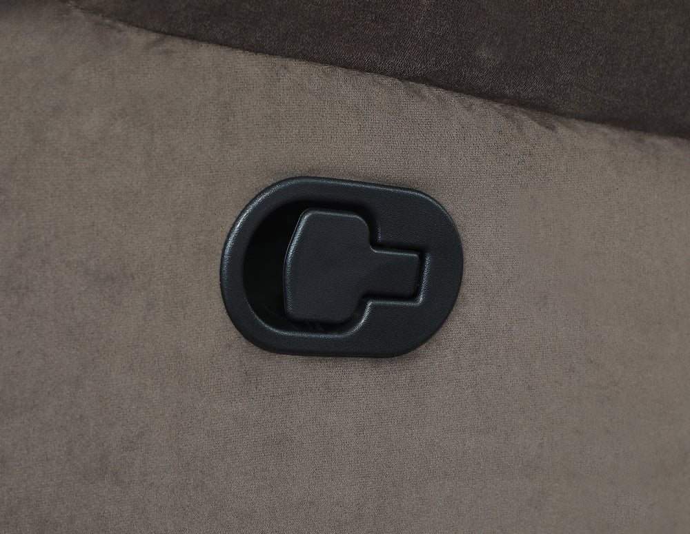 English Elm Global Reclining Microfiber Sofa - Stylish Comfort With Supportive Design For Modern Living Spaces B05777762