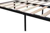 Hearth and Haven Metal Full Size Bed Frame with Wood Slats/ Heavy Duty & Sturdy Metal Bed Frame/ Noise-Free Wood Slats/ Quick Assembly/ No Box Spring Needed W42778973