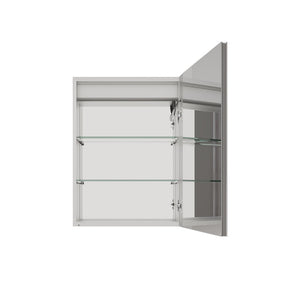 English Elm 26x20 Aluminum Led Medicine Cabinet Anti-fog Dimmable Touch Light Vanity Mirror W1738100834