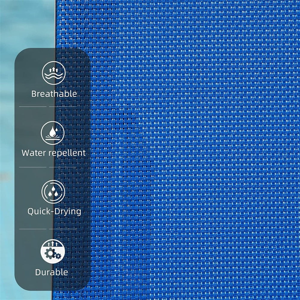 English Elm Patio Chaise Lounge Set - 3-Piece Adjustable Aluminum Recliners With Table - Outdoor Comfort Awaits! W1859109864-GIGA