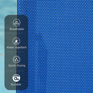 English Elm Patio Chaise Lounge Set - 3-Piece Adjustable Aluminum Recliners With Table - Outdoor Comfort Awaits! W1859109864-GIGA