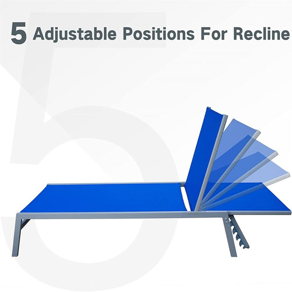 English Elm Patio Chaise Lounge Set – 3-Piece Adjustable Sunbathing Chairs & Table For Ultimate Outdoor Relaxation W1859109869-GIGA