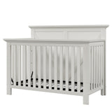 4 in 1 Convertible Baby Crib, Converts to Toddler Bed, Daybed and Full Size Bed, White