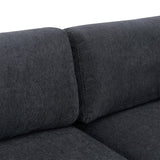 English Elm Upholstery Convertible Sectional Sofa, L Shaped Couch With Reversible Chaise