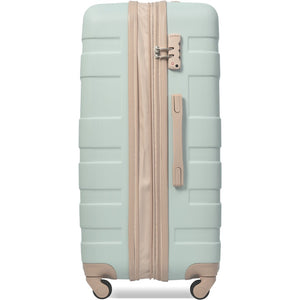 English Elm Luggage Sets 3 Piece Abs Hardshell Expandable Spinner Suitcase with Tsa Lock PP531903AAE