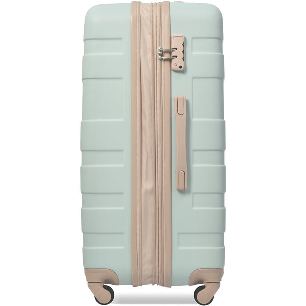 English Elm Luggage Sets 3 Piece Abs Hardshell Expandable Spinner Suitcase with Tsa Lock PP531903AAE