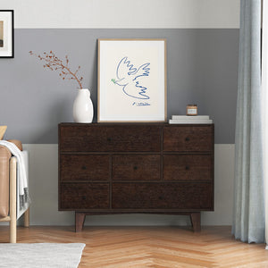 Hearth and Haven Solid Wood Spray-Painted Drawer Dresser Bar, Buffet Tableware Cabinet Lockers Buffet Server Console Table Lockers, Retro Round Handle, Applicable To The Dining Room, Living Room, Kitchen Corridor Auburn W679S00035 W679S00035