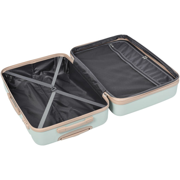 English Elm Luggage Sets 3 Piece Abs Hardshell Expandable Spinner Suitcase with Tsa Lock PP531903AAE