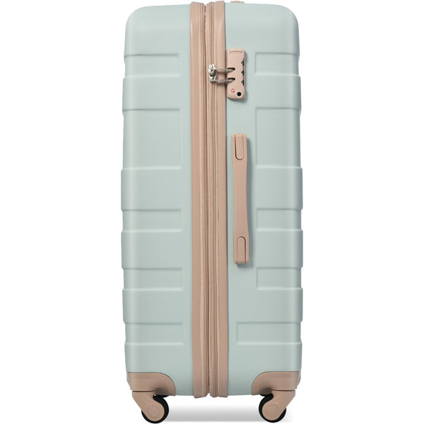 English Elm Luggage Sets 3 Piece Abs Hardshell Expandable Spinner Suitcase with Tsa Lock PP531903AAE