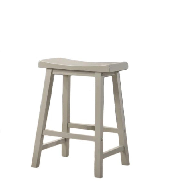 English Elm Alonzo Small Space Counter Height Dining Set with Storage Cabinet and Two Stools B061S00690