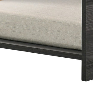 English Elm Esme Modern Pet Bed with Built-in Storage Ash Gray Laminate Low Profile Frame B061110706