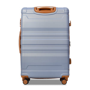English Elm Luggage 3 Piece Hardshell Abs Spinner Set with Tsa Lock Expandable Travel Suitcase PP291792AAI