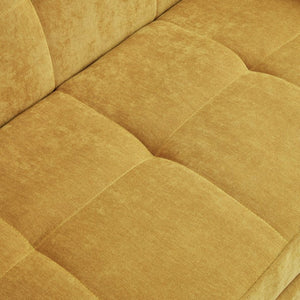 English Elm Chenille Sleeper Loveseat Sofa Bed with Adjustable Armrests for Studio Living W848132155