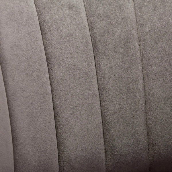 English Elm 360 Swivel Barrel Chair Velvet Accent Sofa with High-Density Foam, Sturdy Hardwood Frame, 300lb Capacity Gray W395102772