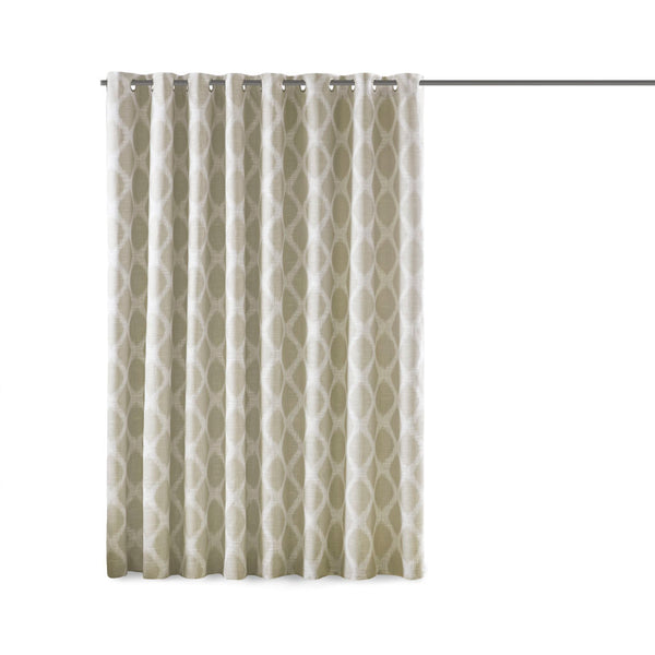 English Elm Printed SunSmart Blakesly Ikat Blackout Patio Panel with Energy-Saving FoamBack, Silver Grommets, 100x84" Multicolor 3.54 L x 10.24 W x 12.2 H B03599827
