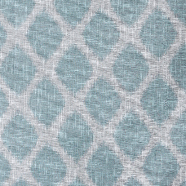 English Elm Printed SunSmart Blakesly Ikat Blackout Patio Panel with Energy-Saving FoamBack, Silver Grommets, 100x84" Aqua 3.54 L x 10.24 W x 12.2 H B03599826