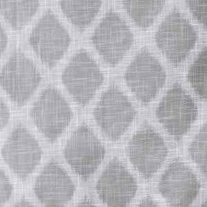 English Elm Printed SunSmart Blakesly Ikat Blackout Patio Panel with Energy-Saving FoamBack, Silver Grommets, 100x84" Grey 3.54 L x 10.24 W x 12.2 H B03599825