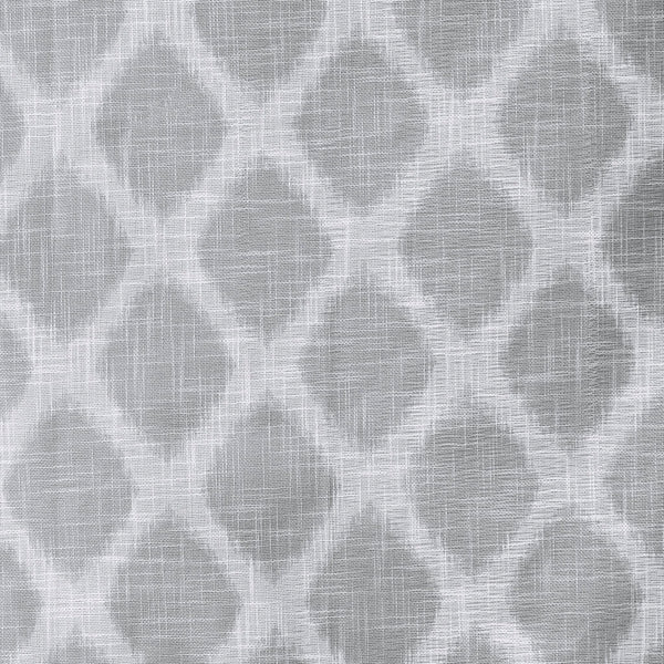 English Elm Printed SunSmart Blakesly Ikat Blackout Patio Panel with Energy-Saving FoamBack, Silver Grommets, 100x84" Grey 3.54 L x 10.24 W x 12.2 H B03599825