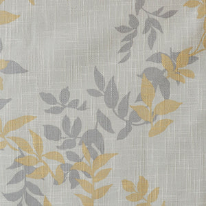 English Elm Printed Botanical Blackout Curtain Panel — SunSmart Julie textured polyester slub with noise-reducing foamback for energy savings and privacy, silver grommet top, 50x95" Yellow 3.05 L x 10.24 W x 8.66 H B03599780