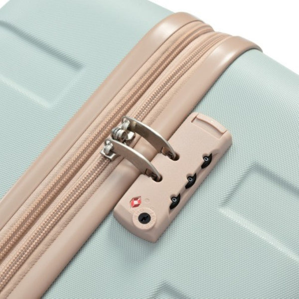 English Elm Luggage Sets 3 Piece Abs Hardshell Expandable Spinner Suitcase with Tsa Lock PP531903AAE