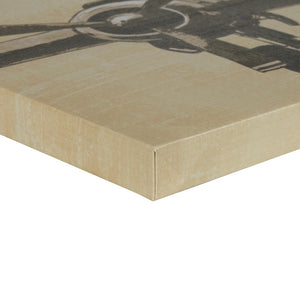 English Elm Triptych Flight Time 3-Piece Canvas Wall Art Set by Doug Hernandez — Glossy Gel Coat Airplane Triptych, Fade-Resistant Decor B03596402