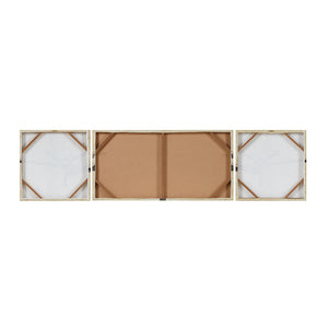 English Elm Triptych Flight Time 3-Piece Canvas Wall Art Set by Doug Hernandez — Glossy Gel Coat Airplane Triptych, Fade-Resistant Decor B03596402