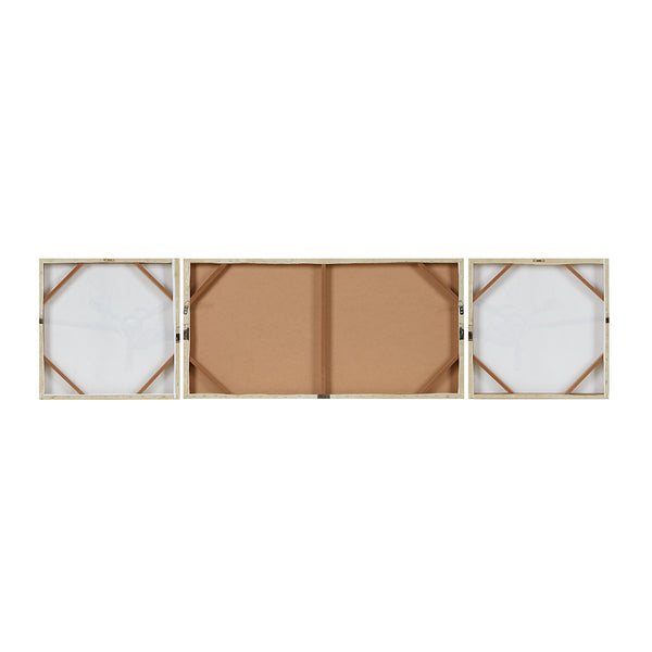 English Elm Triptych Flight Time 3-Piece Canvas Wall Art Set by Doug Hernandez — Glossy Gel Coat Airplane Triptych, Fade-Resistant Decor B03596402