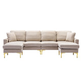 Hearth and Haven Untied We Win Accent Sofa /Living Room Sofa Sectional Sofa W1568S00023