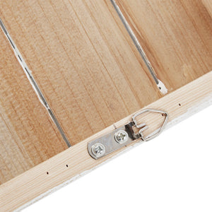 English Elm Hand Painted Perched Birds Wood Plank Panel Wall Art 30x12" Rustic Farmhouse Charm by Elle Summers B03598783