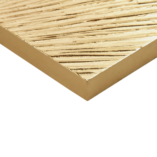 English Elm Hand Painted Madison Park Sunburst Triptych 3-Piece Dimensional Resin Wall Art Set, Gold Metallic Texture, 15x45 Each, Easy Hang B03599364